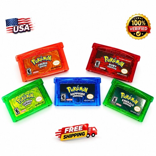 Game card emerald for pokemon - game,
