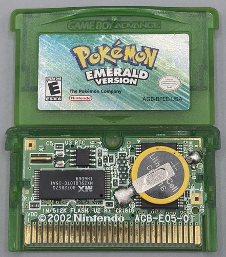 Pokemon emerald version gba - version,